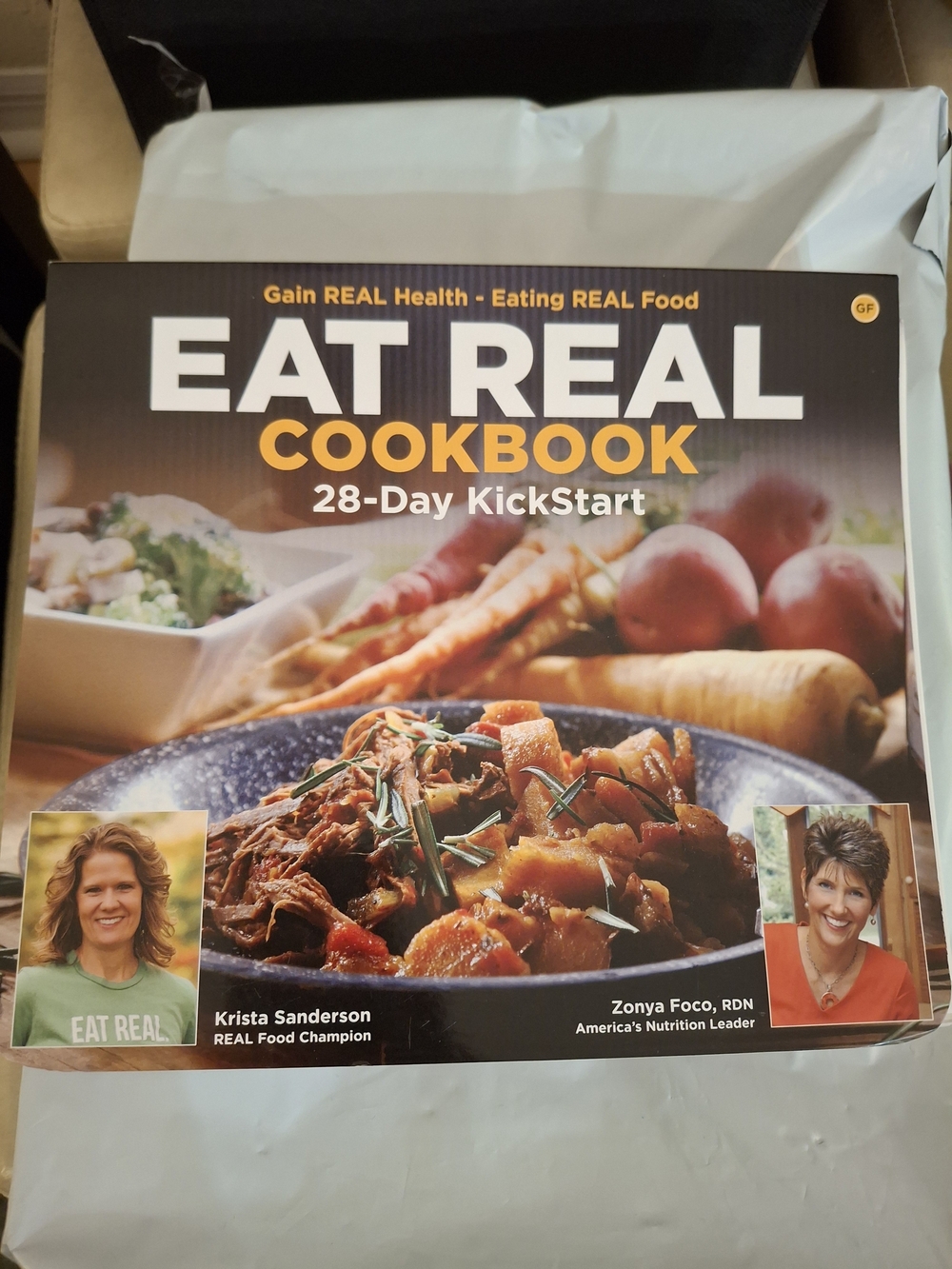 Cookbook 28-Day KickStart - Brown/Orange Cover